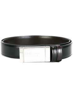 ремень с пряжкой с логотипом Dolce &amp; Gabbana