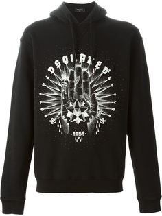 толстовка с логотипом Dsquared2