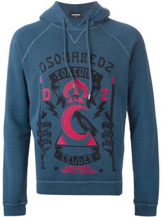 толстовка с логотипом Dsquared2