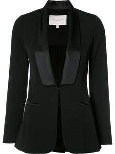 tuxedo collar blazer Carolina Herrera