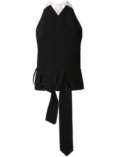 топ 'Utility Halter Vest' Christopher Esber