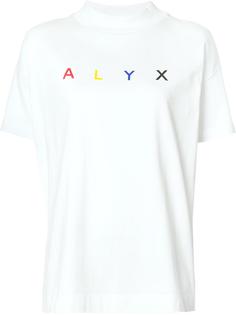 футболка с принтом-логотипом Alyx