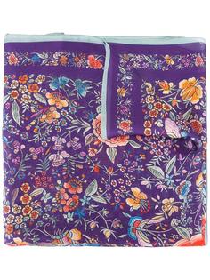 платок с цветочным узором Roberto Cavalli
