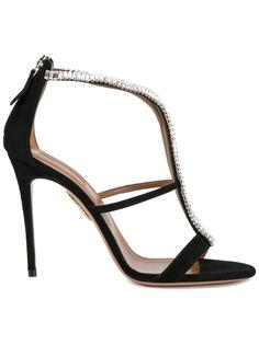 декорированные босоножки Aquazzura