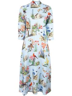 wildlife print dress Vivetta