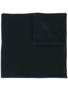 two-tone logo scarf Versace