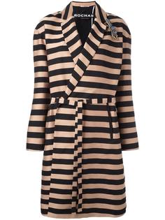 striped coat Rochas