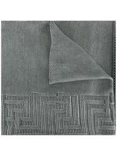 Greek key knitted scarf Versace
