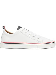 кеды с полосатой окантовкой Thom Browne