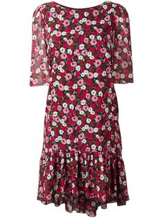 floral print babydoll dress Saint Laurent