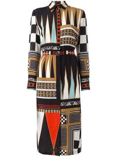 geometric print shirt dress Etro
