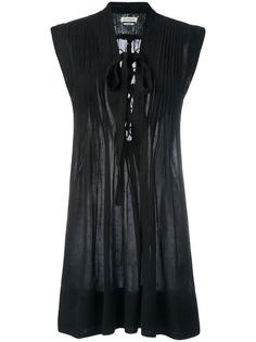 pleated tie-neck mini dress Isabel Marant Étoile