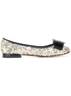 Interlock round toe ballerinas Marc Jacobs