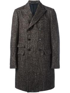 двубортное пальто Ermenegildo Zegna