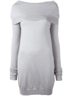 джемпер с отрытыми плечами Jil Sander