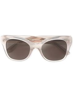 солнцезащитные очки с квадратной оправой Bottega Veneta Eyewear
