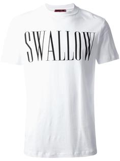 футболка с принтом 'swallow' McQ Alexander McQueen