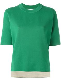 reversible knit top DKNY