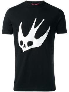 футболка с принтом ласточки McQ Alexander McQueen