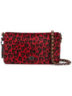 leopard print cross body bag Coach
