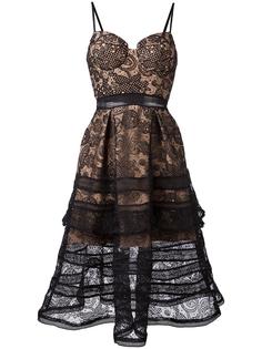 lace flared dress Self-Portrait