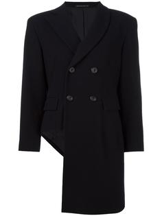 asymmetric double breasted coat Yohji Yamamoto Vintage