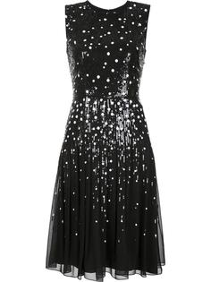 платье с пайетками Carolina Herrera
