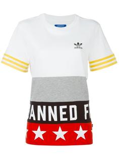 футболка с принтом Adidas