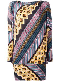 printed pattern top Issey Miyake