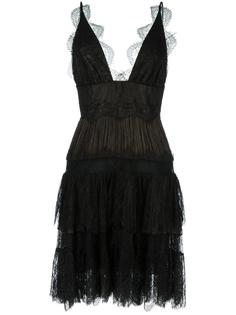 flared lace dress  Maria Lucia Hohan