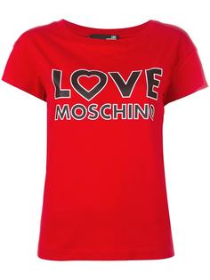 футболка с принтом Love Moschino