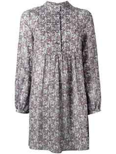 paisley print dress Saint Laurent