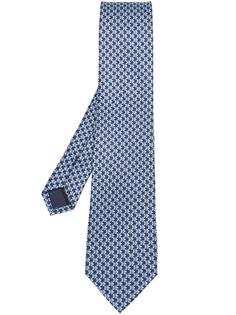 carp print tie Salvatore Ferragamo
