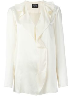 блузка с воротником-оборкой Lanvin