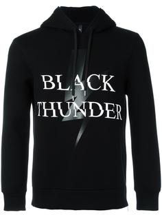 Black Thunder hoodie Neil Barrett