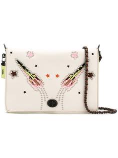 декорированная сумка на плечо Coach