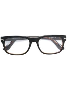 очки в прямоугольной оправе Tom Ford Eyewear