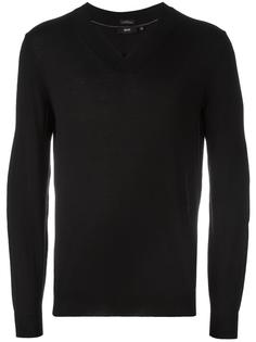 джемпер с V-образным вырезом Boss Hugo Boss