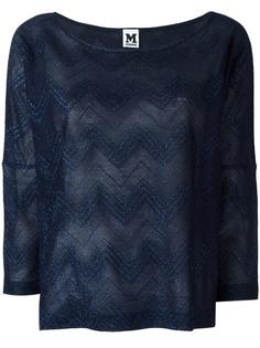 топ с вырезом-лодочкой M Missoni