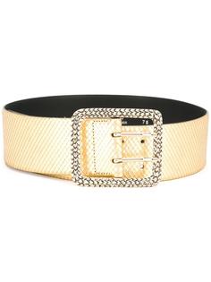 snakeskin effect belt Just Cavalli
