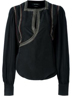 топ с вышивкой Isabel Marant