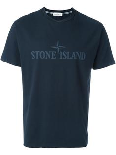 футболка с принтом логотипа Stone Island