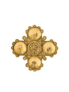 collectable lion cross brooch Chanel Vintage