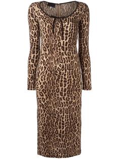 leopard print dress Dolce &amp; Gabbana Vintage