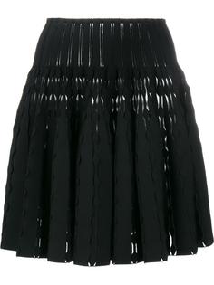 расклешенная юбка мини Alaïa