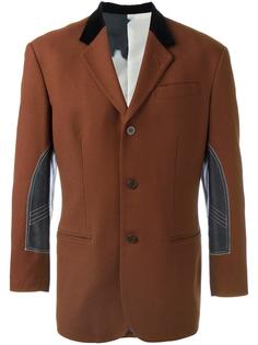 contrast lapel blazer Jean Paul Gaultier Vintage
