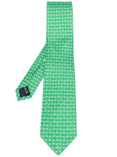 turtle and frog tie Salvatore Ferragamo