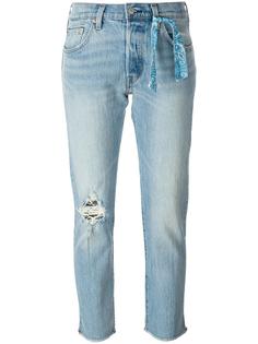 укороченные джинсы с рваными деталями Levi's Levi's®