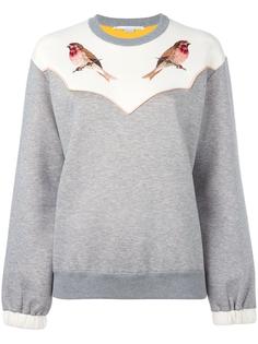 embroidered robin sweatshirt Stella McCartney