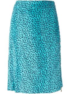 leopard print skirt  Versace Vintage